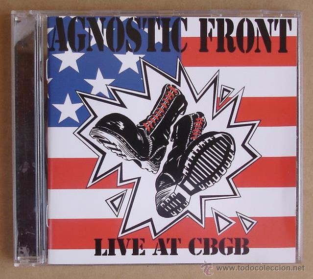 CDs de m&uacute;sica: AGNOSTIC FRONT - LIVE AT CBGB (CD) - Foto 1