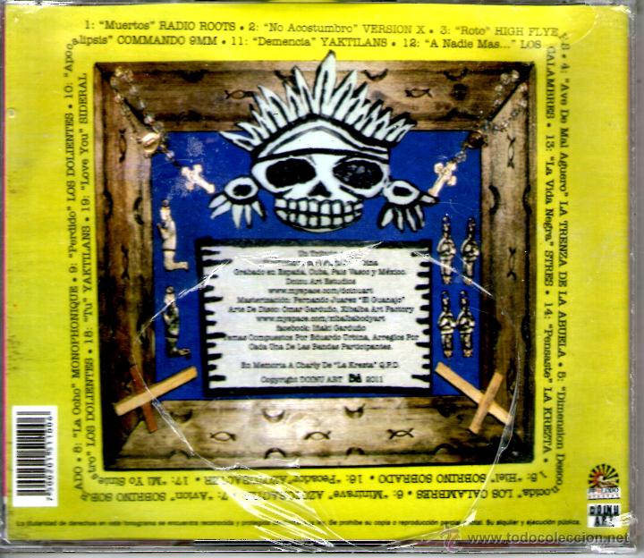 CDs de m&uacute;sica: KOMPADRES MUERTOS UN TRIBUTO + - Foto 2