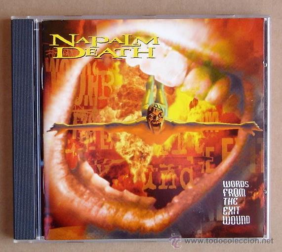 CDs de m&uacute;sica: NAPALM DEATH - WORDS FROM THE EXIT WOUND (CD) - Foto 1