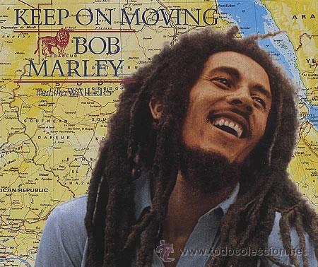 CDs de m&uacute;sica: BOB MARLEY KEEP ON MOVING CD SINGLE 2 TRACKS - Foto 1