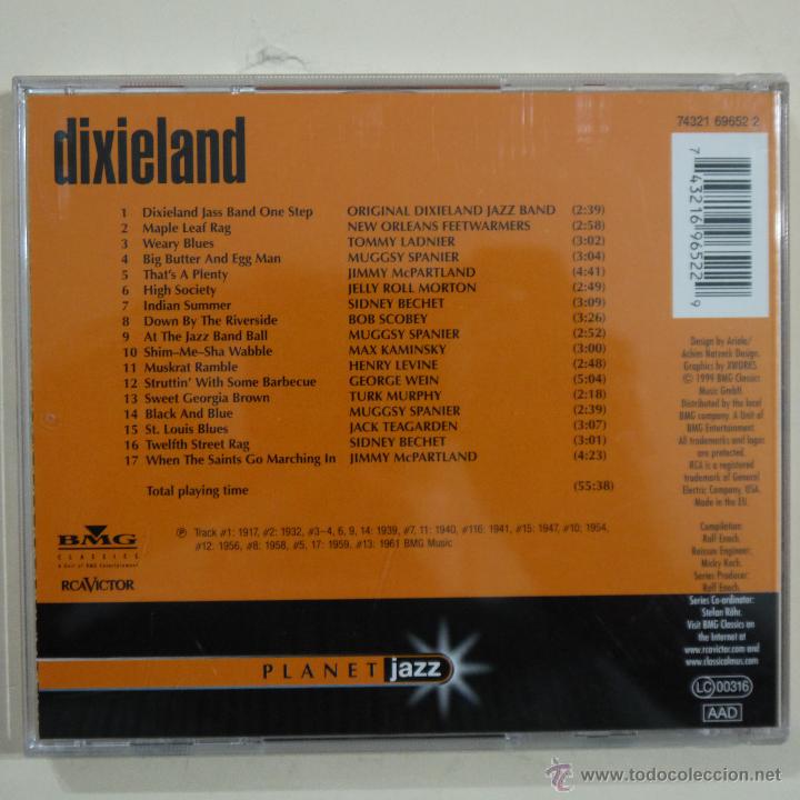 CDs de m&uacute;sica: DIXIELAND - PLANET JAZZ - CD 1999 - Foto 2