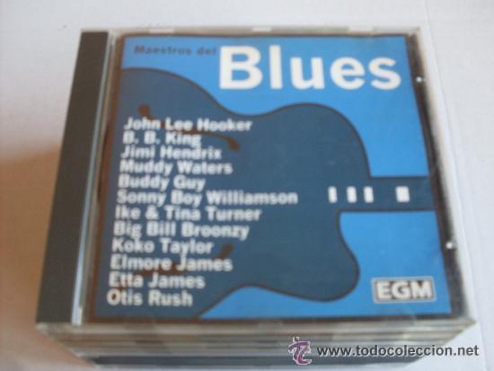 CDs de m&uacute;sica: VARIOS - MAESTROS DEL BLUES - EGM - Foto 1