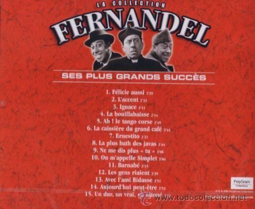 CDs de m&uacute;sica: Les plus grands Succes Fernandel - Foto 2
