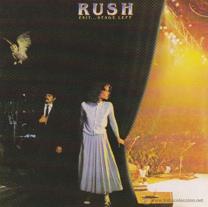 CDs de m&uacute;sica: RUSH - EXIT STAGE LEFT - compact disc.mirar portes antes de comprar - Foto 1
