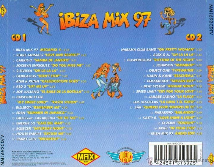 CDs de m&uacute;sica: ibiza mix 97 - 2 cds - Foto 2