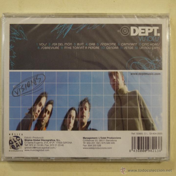 CDs de m&uacute;sica: DEPT. VISIONS - CD NUEVO - Foto 2