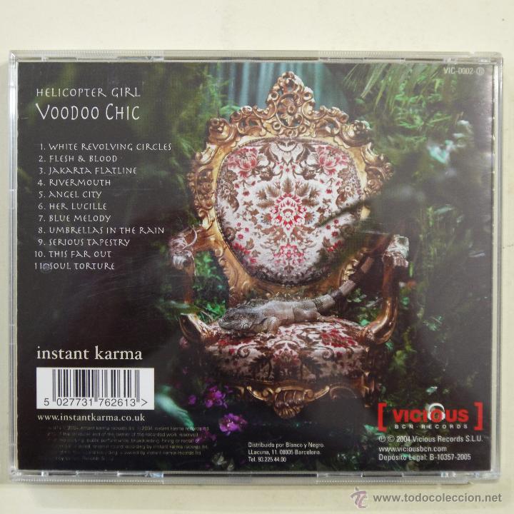 CDs de m&uacute;sica: VOODOO CHIC - HELICOPTER GIRL - CD 2004 - Foto 2