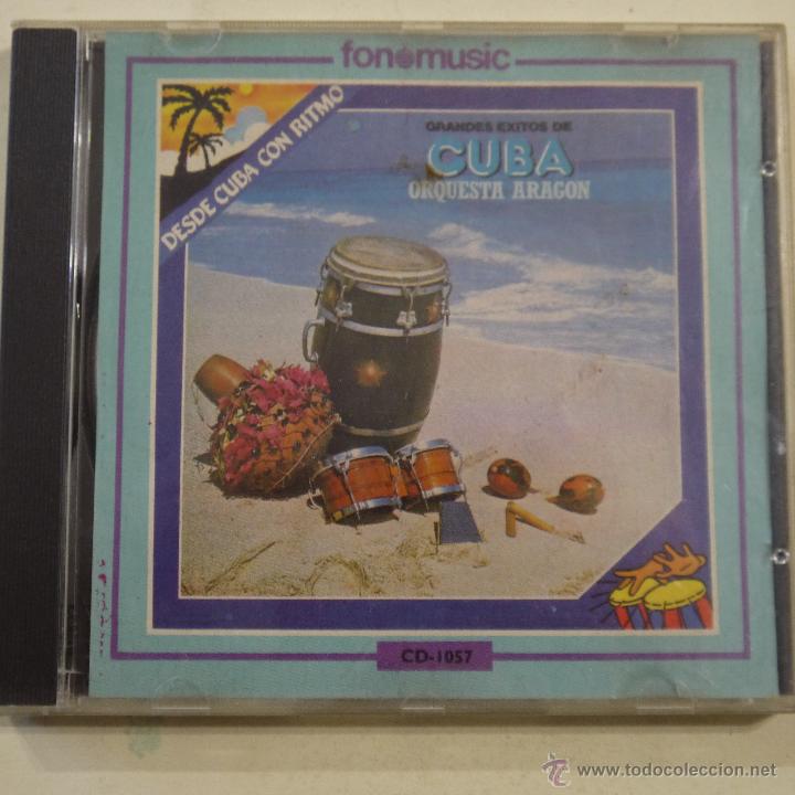 CDs de m&uacute;sica: ORQUESTA ARAG&Oacute;N - GRANDES &Eacute;XITOS DE CUBA - CD 1990 - Foto 1