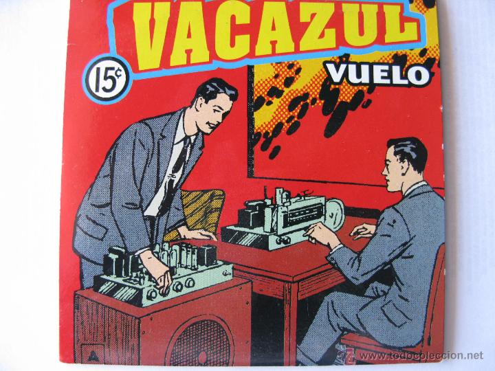 CDs de M&uacute;sica: VACAZUL. Vuelo. CD Single 1 Track. Ejemplar Promocional. V2 Records 2004.