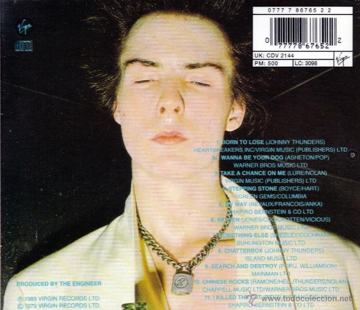 CDs de m&uacute;sica: SID VICIOUS - SID SINGS - compact disc.mirar portes antes de comprar - Foto 2