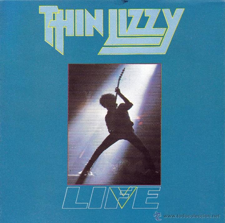 CDs de m&uacute;sica: THIN LIZZY - LIVE - 2 compact disc.mirar portes antes de comprar - Foto 1