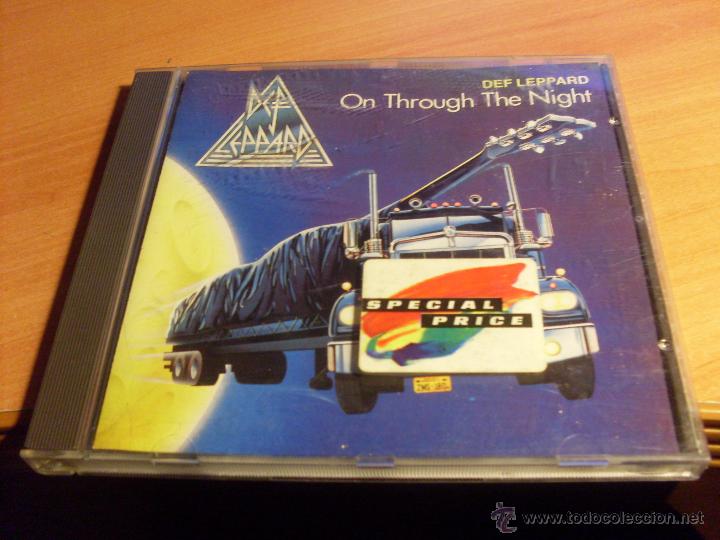 CDs de m&uacute;sica: DEF LEPPARD (ON THROUGH THE NIGHT) CD 1986 (CDIB8) - Foto 1