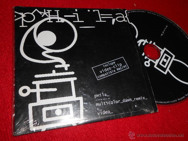 CDs de m&uacute;sica: PHILA Multicolor dawn remix +2 CD EP 2001 PROMO - Foto 1