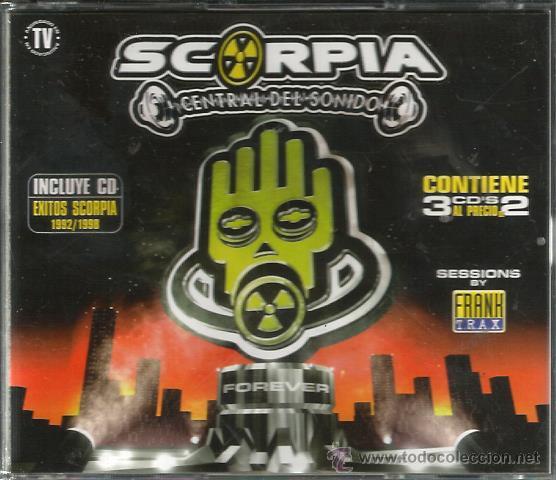 CDs de m&uacute;sica: TRIPLE CD SCORPIA CENTRAL DEL SONIDO  ( MAX MUSIC ) - Foto 1