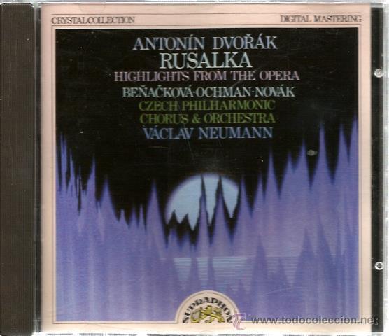 CDs de m&uacute;sica: CD ANTONIN DVORAK : RUSALKA - Foto 1