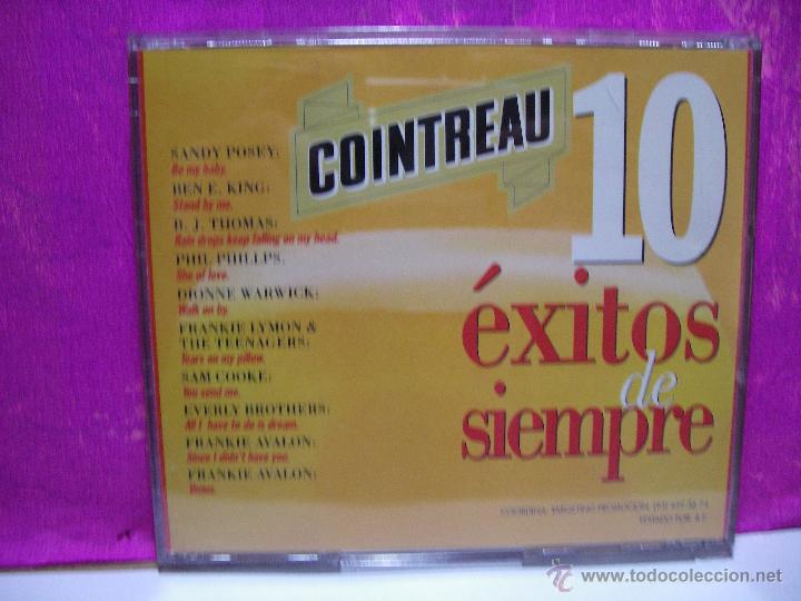 CDs de m&uacute;sica: COINTREAU - 10 &Eacute;XITOS DE SIEMPRE - CD M&uacute;sica - Foto 2