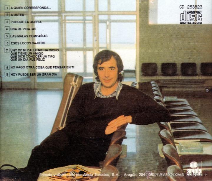 CDs de m&uacute;sica: SERRAT - EN TRANSITO - compact disc.mirar portes antes de comprar - Foto 2