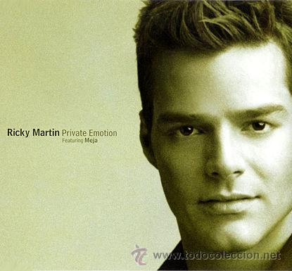 CDs de m&uacute;sica: RICKY MARTIN PRIVATE EMOTION CD SINGLE 3 TEMAS - Foto 1