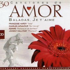 CDs de Música: 30 CANCIONES DE AMOR BALADAS,JE T´AIME (PRECINTADO)