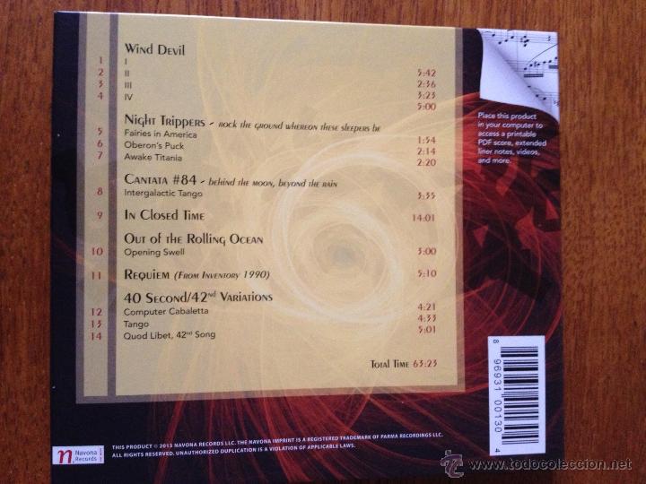 CDs de m&uacute;sica: CD Sergio Cervetti - Wind Devil & Co. - DancElectronics - Foto 2