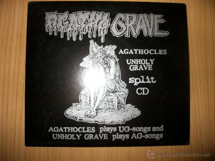 CDs de m&uacute;sica: SPLIT CD  Agathocles / Unholy Grave ?&ndash; Agatho Grave  - 2003 - Grindcore - Digipack - Foto 1