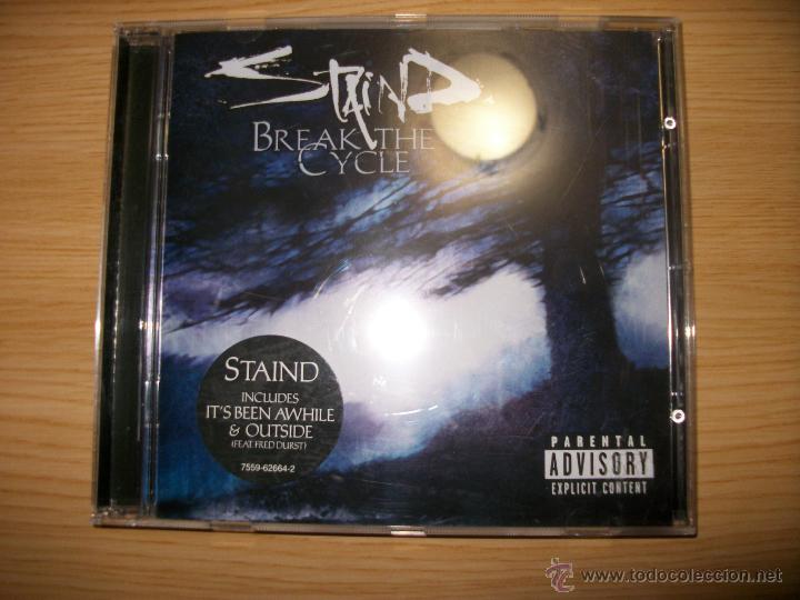 CDs de m&uacute;sica: CD Staind ?&ndash; Break The Cycle  - 2001 - nu Metal - Foto 1