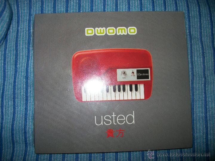 CDs de m&uacute;sica: CD Single -  Dwomo ?&ndash; Usted  - 2001 - Dub  - PRECINTADO - Foto 1