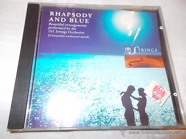 CDs de m&uacute;sica: RHAPSODY AND BLUE The 101 Strings Orchetra - Foto 1