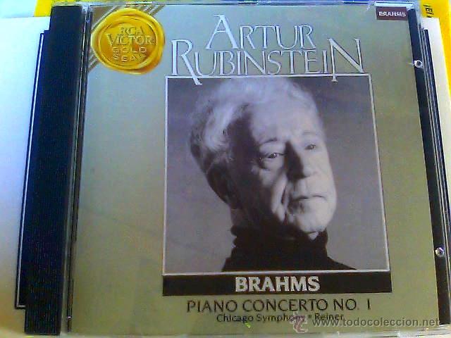CDs de m&uacute;sica: Arthur Rubinstein - Piano Concerto N&ordm; 1 de Brahms - Foto 1