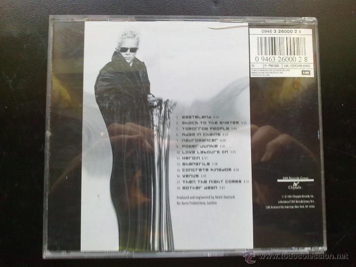 CDs de m&uacute;sica: BILLY IDOL - CYBEREPUNK - Foto 3