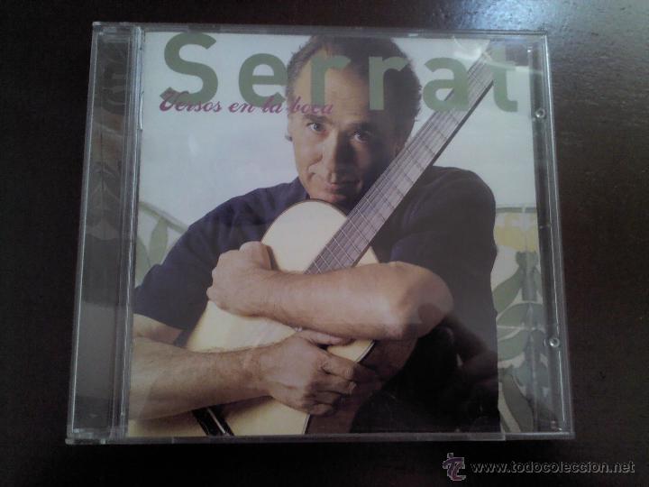 CDs de m&uacute;sica: SERRAT - VERSOS EN LA BOCA - CD MUSICA 2002 - Foto 1
