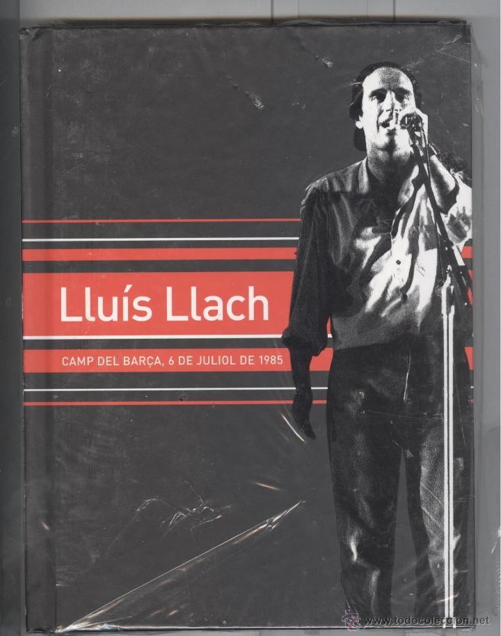 CDs de m&uacute;sica: Lluis llach. llibre + cd. camp del bar&ccedil;a. doble cd precintat - Foto 1
