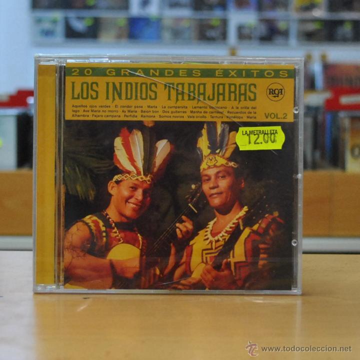CDs de m&uacute;sica: LOS INDIOS TABAJARAS - 20 GRANDES EXITOS VOL. 2 - CD - Foto 1