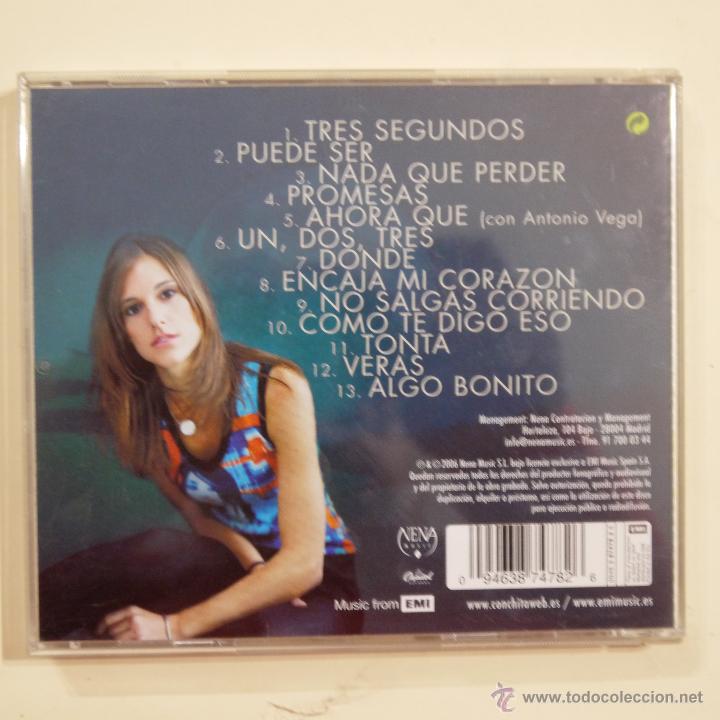 CDs de m&uacute;sica: CONCHITA - NADA M&Aacute;S - CD 2006 - Foto 2