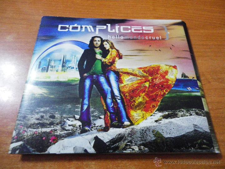 CDs de m&uacute;sica: COMPLICES Hello mundo cruel CD ALBUM DIGIPACK 15 POSTALES QUE FORMAN UN POSTER TEO CARDALDA