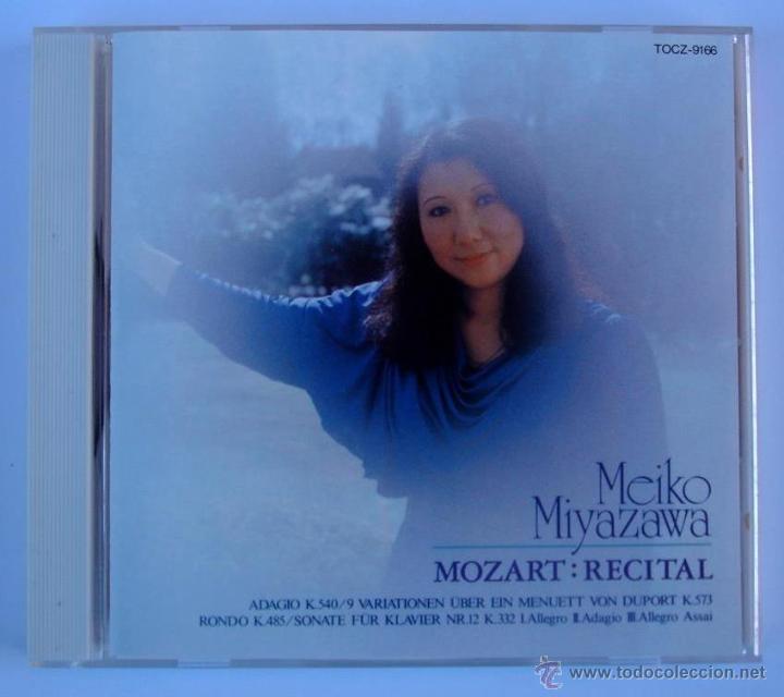 CDs de M&uacute;sica: MEIKO MIYAZAWA - MOZART RECITAL (CD) JAPAN TOSHIBA