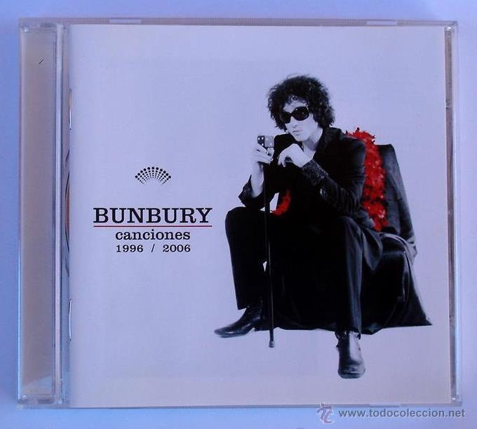CDs de m&uacute;sica: BUNBURY - CANCIONES 1996 / 2006 (CD) - Foto 1