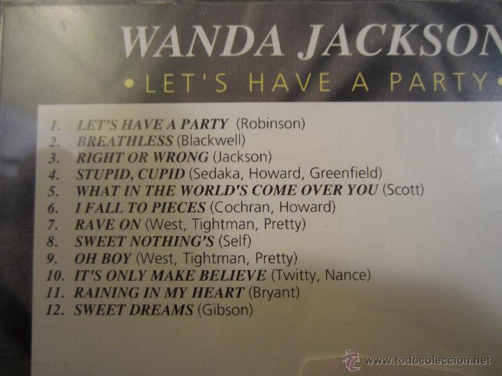 CDs de m&uacute;sica: WANDA JACKSON. LETS HAVE A PARTY - Foto 2