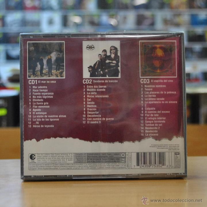 CDs de m&uacute;sica: HEROES DEL SILENCIO - FUNDAMENTALES - 3 CD - Foto 2