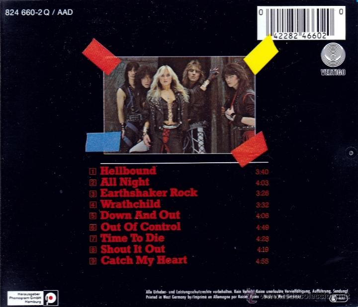 CDs de m&uacute;sica: WARLOCK - HELLBOUND - compact disc.mirar portes antes de comprar - Foto 2
