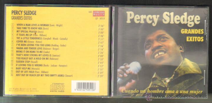 CDs de m&uacute;sica: PERCY SLEDGE. GRANDES EXITOS.      CD-SOLESP-489 - Foto 1