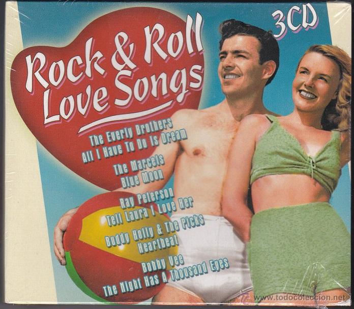 CDs de m&uacute;sica: Rock & Roll - Love Songs - Nuevo