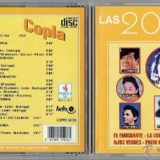 CDs de Música: LAS 20 MEJORES DE LA COPLA . Lote 47561889