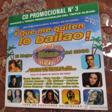 CDs de Música: CD DISCO DANCE 2000-¡ QUE ME QUITEN LO BAILAO! CON MONICA NARANJO, CHAYANNE, DES'REE, RICKY MARTIN.
