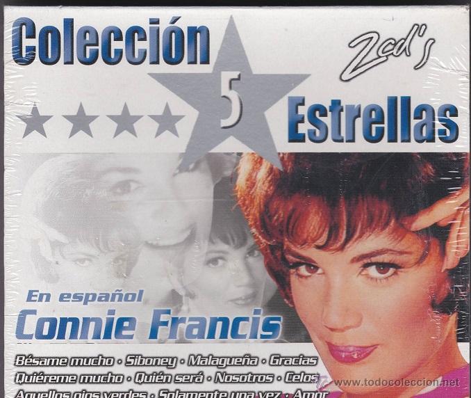 CDs de m&uacute;sica: Connie Francis - En Espa&ntilde;ol - 2CDs - Foto 1
