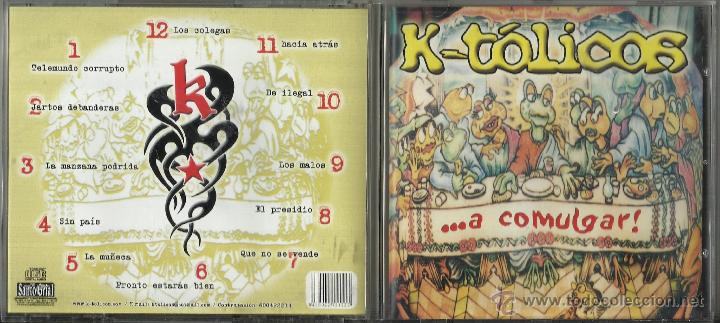 CDs de m&uacute;sica: K-T&Oacute;LICOS cd ...A COMULGAR!. 2006 - Foto 1