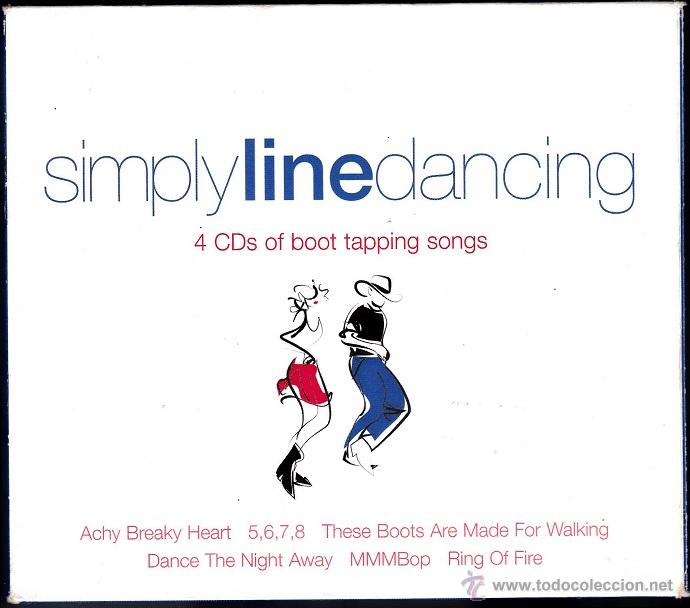 CDs de m&uacute;sica: Simply Line Dancing - Pack 4 CDs - Foto 1