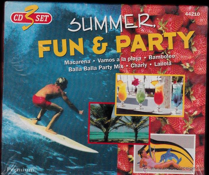 CDs de m&uacute;sica: Summer Fun & Party - Pack - Foto 1