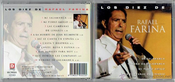 CDs de m&uacute;sica: CD LOS DIEZ DE RAFAEL FARINA - Foto 1
