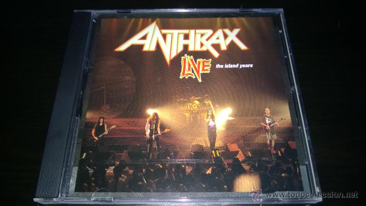 CDs de m&uacute;sica: ANTHRAX - LIVE - THE ISLAND YEARS - Foto 1